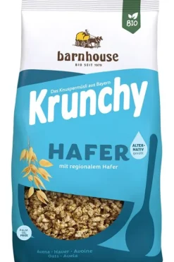 Barnhouse Naturprodukte GmbH Breie & Müsli^barnhouse - Krunchy Hafer alternativ gesüßt Müsli bio, 750g