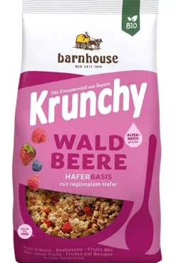 Barnhouse Naturprodukte GmbH Breie & Müsli^Barnhouse - Krunchy Waldbeere alternativ gesüßt, 750g