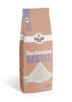 Bauck GmbH Mehle|Glutenfreie Lebensmittel^Bauck - Buchweizenmehl Vollkorn glutenfrei Bio 500g