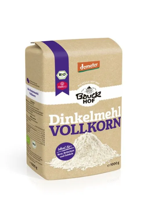 Bauck GmbH Mehle^Bauck - Dinkelmehl Vollkorn Demeter 1000g