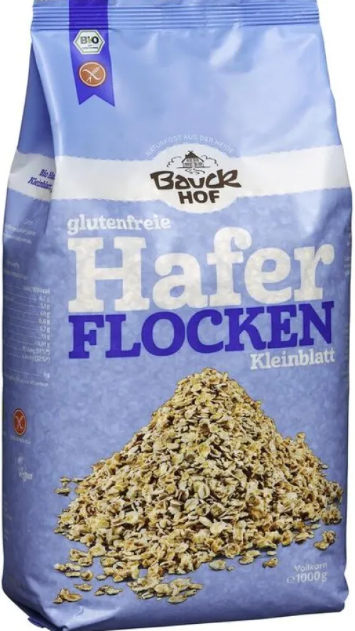 Bauck GmbH Glutenfreie Lebensmittel^Bauck - Haferflocken Kleinblatt demeter bio 1000g