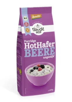 Bauck GmbH Breie & Müsli|Glutenfreie Lebensmittel^Bauck - Hot Hafer Beere glutenfrei Demeter 400g