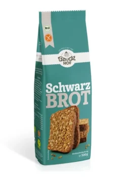 Bauck GmbH Brote|Brot^Bauck - Schwarzbrot glutenfrei bio 500g