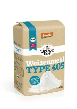 Bauck GmbH Mehle^Bauck - Weizenmehl Typ 405, demeter 1000g