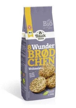Bauck GmbH Brote|Brot^Bauck - Wunderbrödchen Weltmeister glutenfrei, 350g