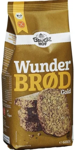 Bauck GmbH Brote|Brot^Bauck - Wunderbrot Gold Bio glutenfrei bio 600g
