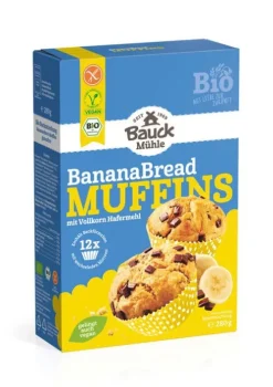 Bauck GmbH Backzutaten^Bauck Mühle - Banana Bread Muffins Bio gf, 280g