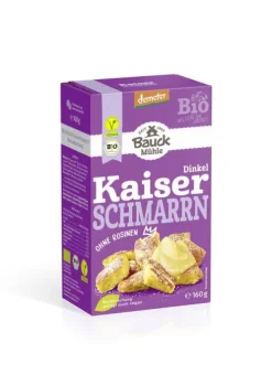 Bauck GmbH Backzutaten^Bauck Mühle - Dinkel Kaiserschmarrn ohne Rosinen, 160g