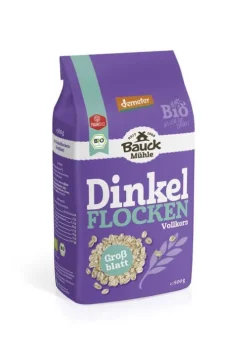 Bauck GmbH Breie & Müsli^Bauck Mühle - Dinkelflocken Großblatt Demeter, 500g