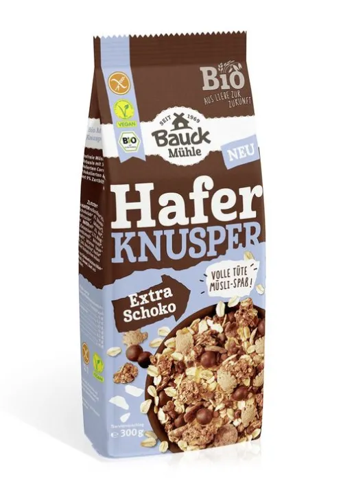 Bauck GmbH Breie & Müsli^Bauck Mühle - Hafer Knusper Müsli Schoko Bio gf, 300g