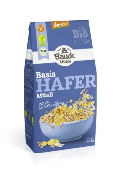 Bauck GmbH Breie & Müsli^Bauck Mühle - Hafermüsli Basis glutenfrei Demeter, 425g