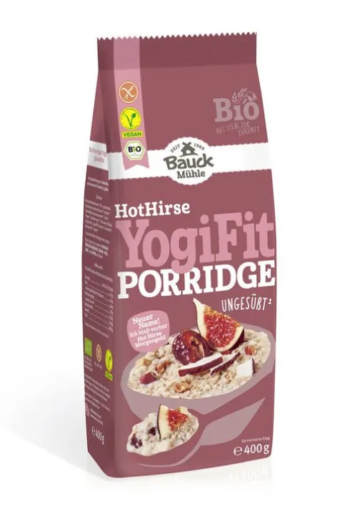 Bauck GmbH Breie & Müsli^Bauck Mühle - Hot Hirse Yogi Fit Porridge, 400g
