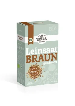 Bauck GmbH Schrote^Bauck Mühle - Leinsaat geschrotet Bio, 200g