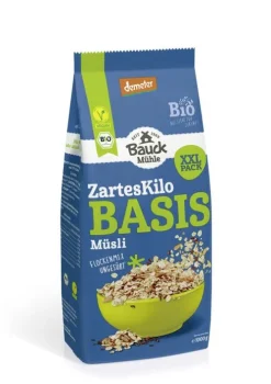 Bauck GmbH Breie & Müsli^Bauckhof - Basis Müsli Das zarte Kilo Demeter, 1000g