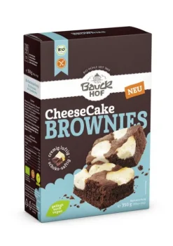Bauck GmbH Backwaren & -Mischungen|Glutenfreie Lebensmittel^Bauckhof - Cheesecake Brownies Bio, glutenfrei 350g