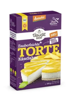 Bauck GmbH Backwaren & -Mischungen|Glutenfreie Lebensmittel^Bauckhof - Käse Sahne Torte Demeter 385g