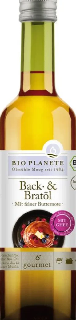 BIO PLANÈTE Fette & Öle^- Back- & Bratöl mit feiner Butternote, 0,5l