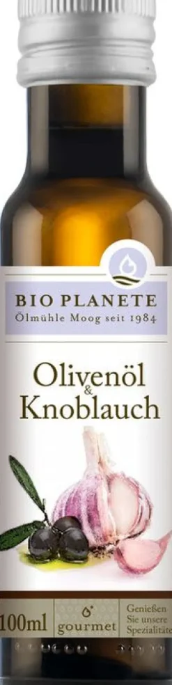 BIO PLANÈTE Fette & Öle^- Olivenöl & Knoblauch, 100ml