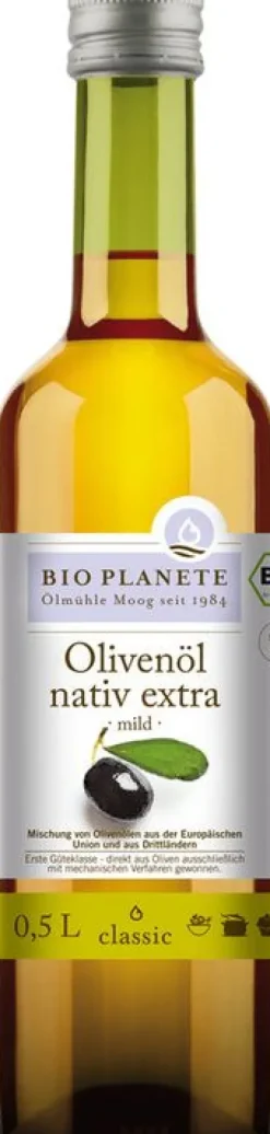 BIO PLANÈTE Fette & Öle^- Olivenöl nativ extra mild, 500ml