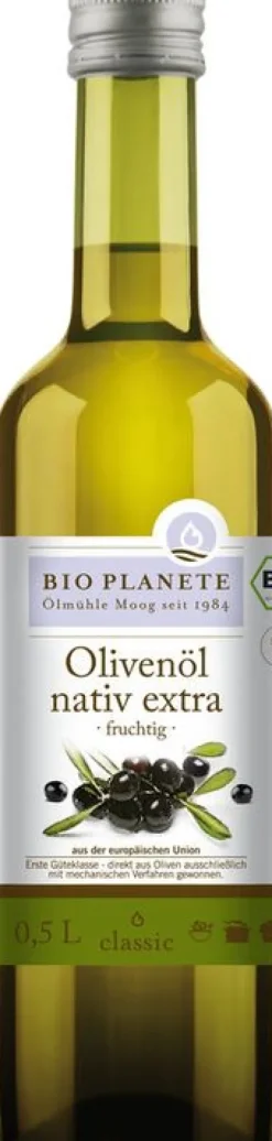 BIO PLANÈTE Fette & Öle^- Olivenöl nativ extra fruchtig, 500ml
