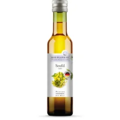BIO PLANÈTE Fette & Öle^- Senföl nativ aus deutscher Herkunft, 250ml