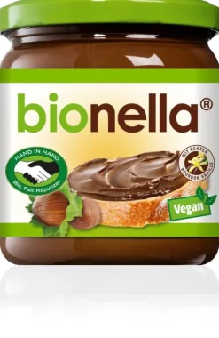 RAPUNZEL Vegane Brotaufstriche|Glutenfreie Lebensmittel^bionella Nussnougat-Creme vegan HIH BIO 400g