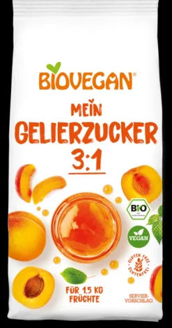 Biovegan GmbH Binde- & Geliermittel|Binde- Und Geliermittel^BIOVEGAN - Gelierzucker 3:1 500g