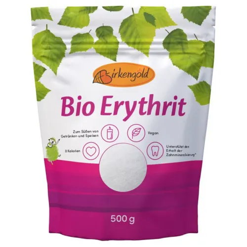 Birkengold GmbH Glutenfreie Lebensmittel^Birkengold - Bio Erythrit, 500g