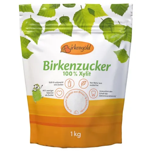 Birkengold GmbH Glutenfreie Lebensmittel^Birkengold - Birkenzucker, 1kg