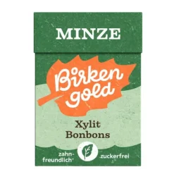 Birkengold GmbH Bonbons|Glutenfreie Lebensmittel^Birkengold - Bonbons Minze, 30g