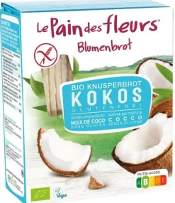 Blumenbrot Brote|Brot^- Knusprige Bio Kokos-Schnitten 150g