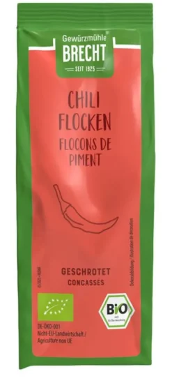 Gewürzmühle Brecht GmbH Gewürze Und Kräuter^Brecht - Chili Flocken geschrotet - NFB, 45g