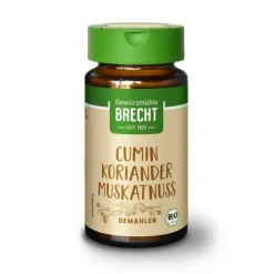 Gewürzmühle Brecht GmbH Gewürze Und Kräuter^Brecht - Cumin-Koriander-Muskatnuss gemahlen bio, 35g