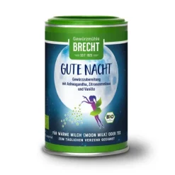 Gewürzmühle Brecht GmbH Gewürze Und Kräuter|Glutenfreie Lebensmittel^Brecht - Gute Nacht bio, 80g