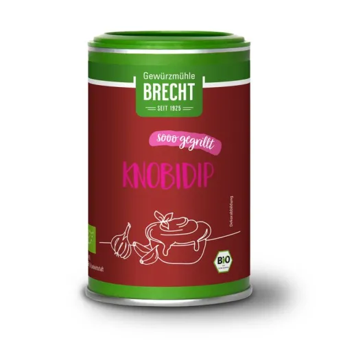 Gewürzmühle Brecht GmbH Gewürze Und Kräuter^Brecht - Knobidip Gewürz bio, 90g