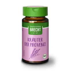 Gewürzmühle Brecht GmbH Gewürze Und Kräuter|Glutenfreie Lebensmittel^Brecht - Kräuter der Provence bio im Glas 20g