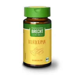 Gewürzmühle Brecht GmbH Gewürze Und Kräuter|Glutenfreie Lebensmittel^Brecht - Kurkuma gemahlen bio, 42g