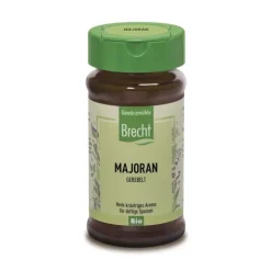 Gewürzmühle Brecht GmbH Glutenfreie Lebensmittel^Brecht - Majoran gerebelt bio im Glas 8g