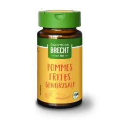 Gewürzmühle Brecht GmbH Gewürze Und Kräuter|Glutenfreie Lebensmittel^Brecht - Pommes-Frites Gewürzsalz bio, 60g