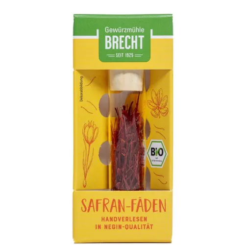 Gewürzmühle Brecht GmbH Gewürze Und Kräuter^Brecht - Safranfäden Negin Bio, 0,5g
