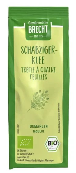 Gewürzmühle Brecht GmbH Gewürze Und Kräuter^Brecht - Schabzigerklee gem. bio, Nachfüllbeutel, 40g