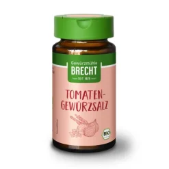 Gewürzmühle Brecht GmbH Gewürze Und Kräuter|Glutenfreie Lebensmittel^Brecht - Tomatengewürzsalz bio im Glas 60g
