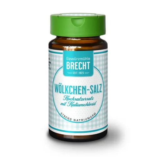 Gewürzmühle Brecht GmbH Gewürze Und Kräuter|Glutenfreie Lebensmittel^Brecht - Wölkchensalz, 90g