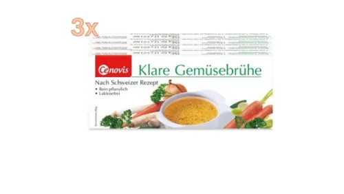 HEIRLER CENOVIS GMBH Brühen & Würze|Brühen^Cenovis - Gemüsebrühe Würfel, 3x 4x 12 Stück