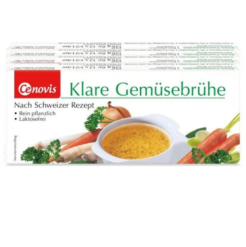 HEIRLER CENOVIS GMBH Brühen & Würze|Brühen^Cenovis - Gemüsebrühe Würfel, 4x 12 Stück