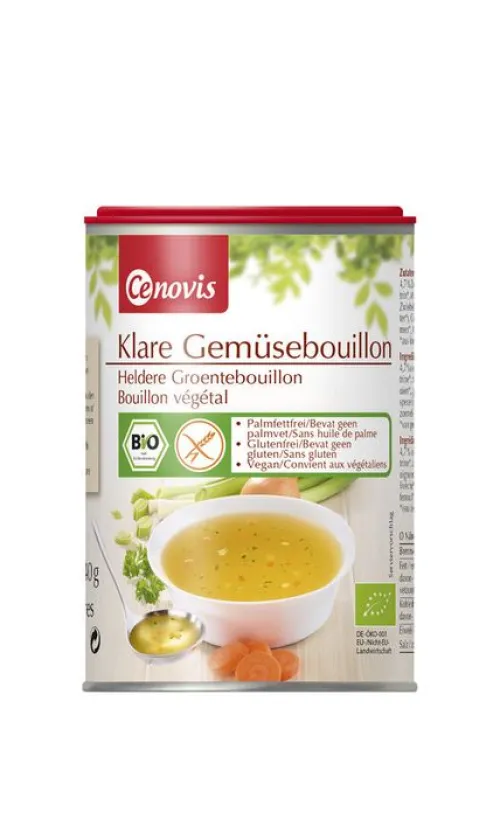 CENOVIS Suppen^- Klare Gemüsebouillon, bio , 240g