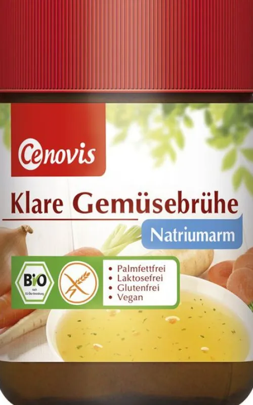 HEIRLER CENOVIS GMBH Brühen & Würze|Brühen^Cenovis - Klare Gemüsebrühe natriumarm bio 96g