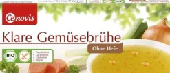 HEIRLER CENOVIS GMBH Brühen & Würze|Brühen^Cenovis - Klare Gemüsebrühe ohne Hefe bio 12Stk