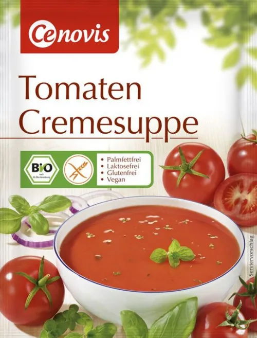 HEIRLER CENOVIS GMBH Suppen|Glutenfreie Lebensmittel^Cenovis - Tomaten Creme-Suppe bio