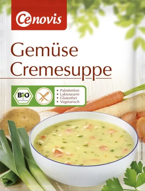 HEIRLER CENOVIS GMBH Suppen|Fertiggerichte^Cenovis Gemüse Cremesuppe, Bio, 1 Btl.